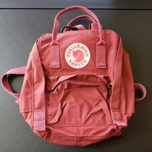 fjallraven kanken mini backpack Dusty Red